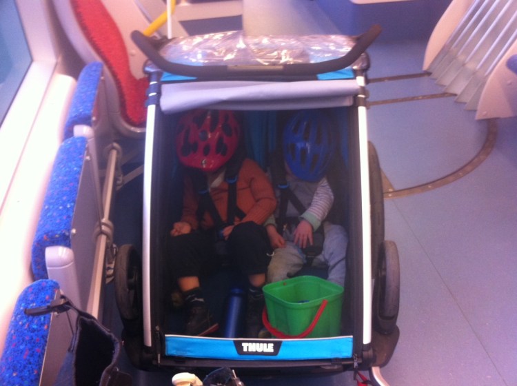 Trailer in train 2019